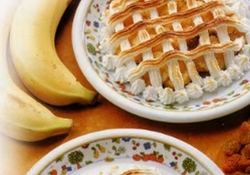 Рецепт: Бананы под безе 