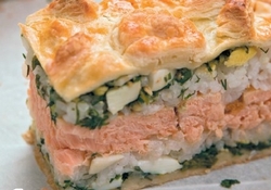 Рецепт: Кулебяка по-старинному