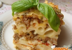 Рецепт: Запеканка из макарон