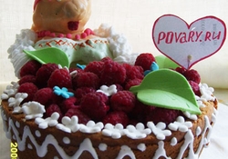 Рецепт: Торт-шутка "Солоха"