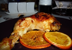 Ароматная курица в апельсиновом маринаде