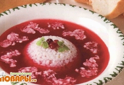 Суп из черники