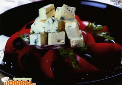 Рецепт: Салат с сыром по-португальски