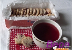 Рецепт: Печенье с черной смородиной