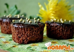 Рецепт: Маффины с черносливом