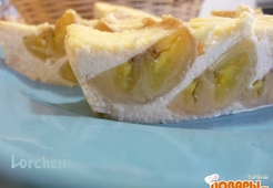 Творожная запеканка с бананами