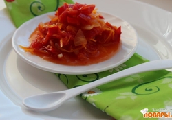 Рецепт: "Лечо" с вином