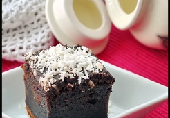 Пирог с черничным джемом