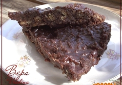 Рецепт: Хрустящий шоколадный тарт