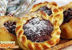 Ватрушки с ягодами