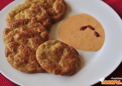 Рецепт: Хлебцы десертные (Диета Дюкан). ЧБ