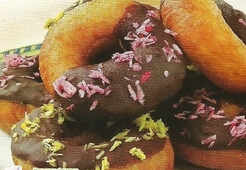 Пончики шоколадно-кокосовые