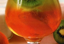 Рецепт: Разноцветное желе