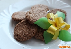 Овсяное печенье с корицей, гвоздикой и имбирем