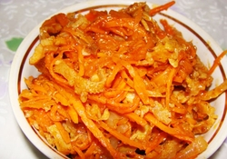 Рецепт: Маринованный  желудок по-корейски