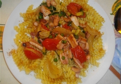 Фузили с ботаргой