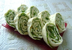 Рулет из лаваша 