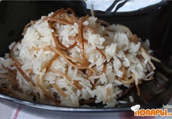 Риз “би ш’арех” или рис с вермишелью