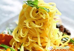 Рецепт: Тальолини с грибным ассорти