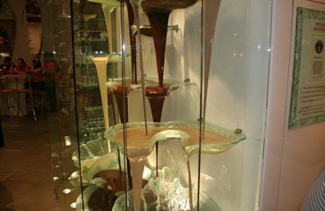 Крупнейший в мире Шоколадный фонтан