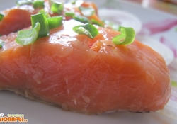 Рецепт: Слабосоленая семга