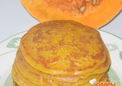 Рецепт: Тыквенные блины