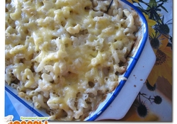 Рецепт: Макаронная запеканка с мясом