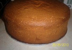 Банановый бисквит