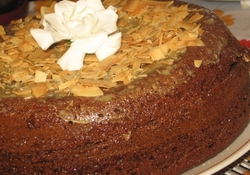 Рецепт: Пирог "варёная сгущёнка"