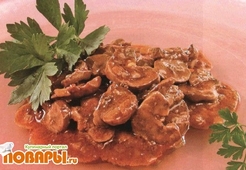 Почки в соусе