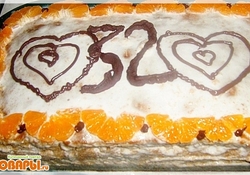 Рецепт: Торт бисквитный