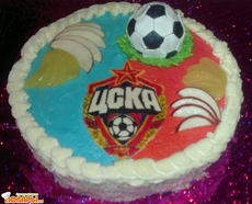 Рецепт: Торт "ЦСКА"