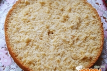 Шаг 3: Корж достать, дать остыть и …