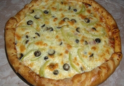 Пицца мясная по-домашнему 