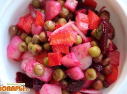 Русский салат с французским названием