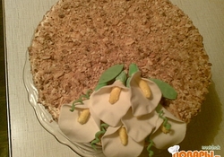 Рецепт: Наполеон с пломбиром