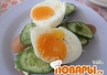 Бутерброды с огурцами и яйцом