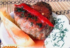 Печеночное суфле "Сердечный ужин"