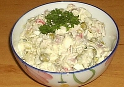 Рецепт: Оливье по-русски