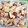 Салат картофельный с курицей и яблоками
