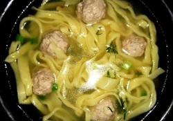 Рецепт: Суп с фрикадельками