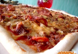 Рецепт: Пицца "Маркони"