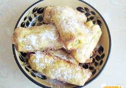 Рецепт: Печенье с начинкой из ревеня