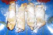 Шаг 4: Разложить на противень и запекать …