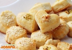 Рецепт: Сырное печенье (французский рецепт)