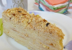 Рецепт: Торт "Наполеон" вариант № 2