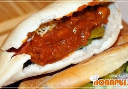 Рецепт: Хот-дог с Нью-Йоркским соусом-2
