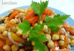 Рецепт: Салат "Нутный"