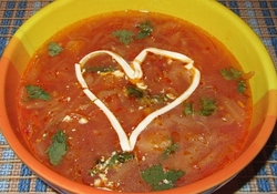 Рецепт: Борщ красный, любимый