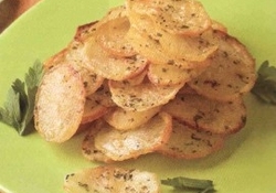 Рецепт: Картофель жареный из вареного